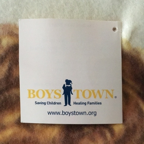 Norman Rockwell Boy's Town Fleece Blanket Lord’s Prayer 🙏 - Picture 9 of 10